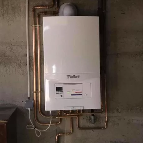 Installation d'une chaudière à condensation par Kieffer Energies à Wittelsheim 68